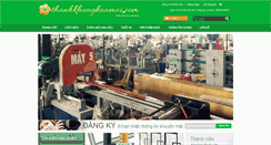 Desktop Screenshot of khungtranhhoamai.com